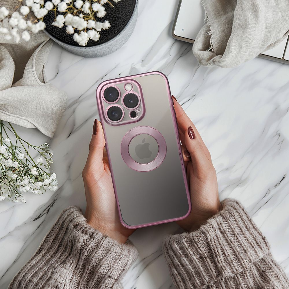 Case GLAM for IPHONE 11 rose pink