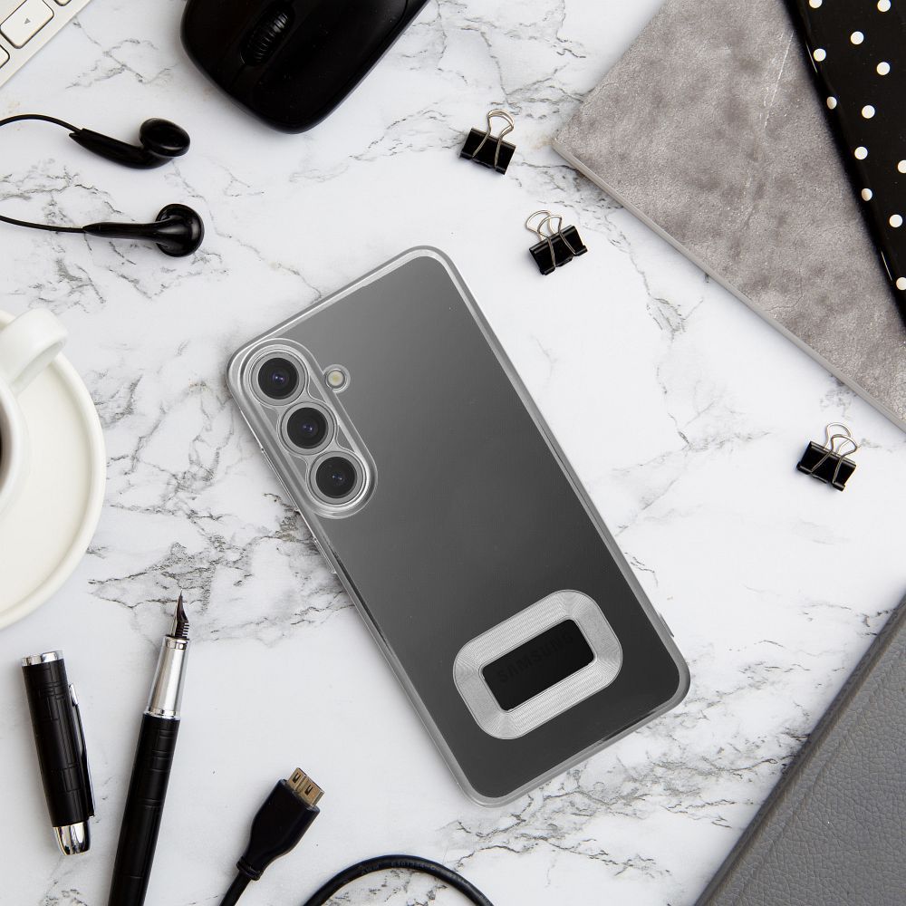 Case GLAM for SAMSUNG A25 5G silver