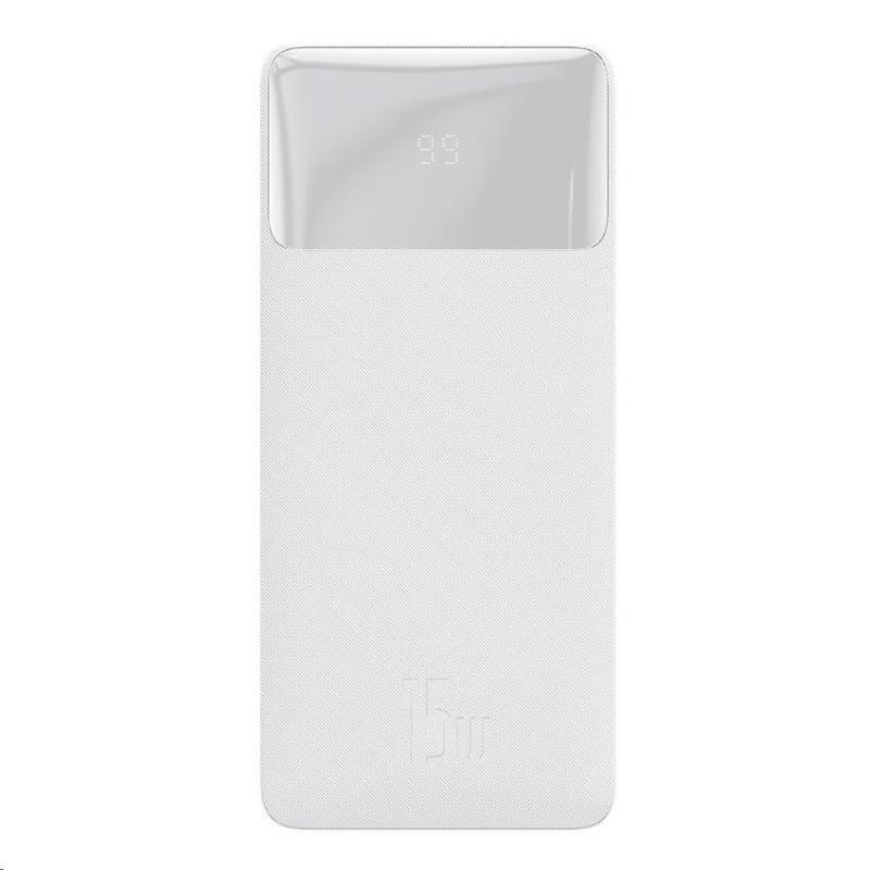 Baseus Bipow 30000mAh 15W bílá