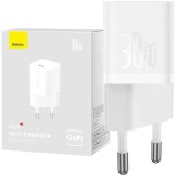 Baseus GaN5 Mini 30W bílá