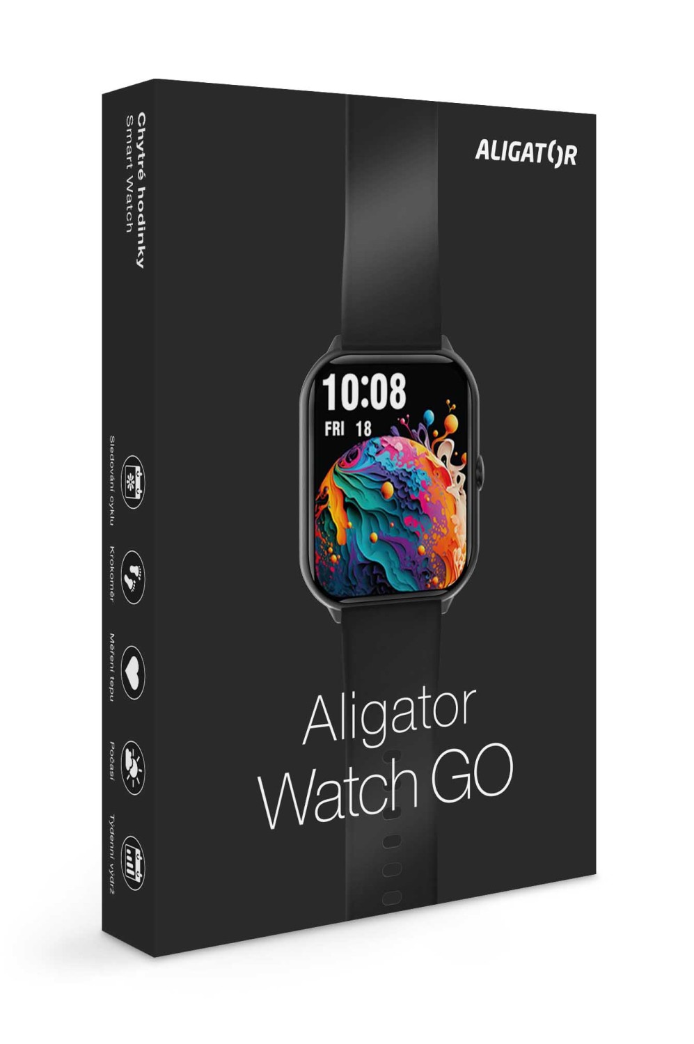 Aligator Watch GO černá