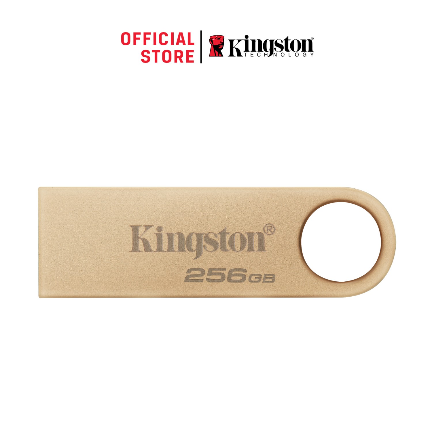 Kingston 256GB DataTraveler DTSE9, 3. Generace, USB 3.2, zlatá