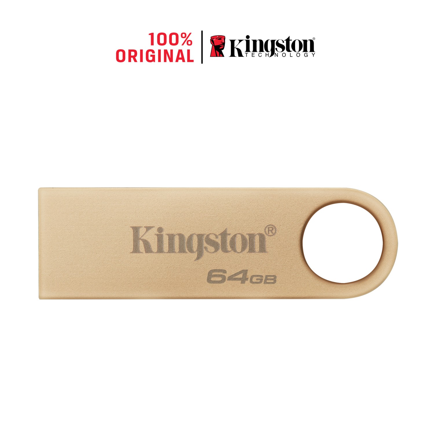 Kingston 64GB DataTraveler DTSE9, 3. Generace, USB 3.2, zlatá