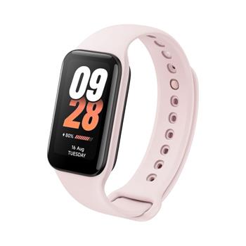 Silikonový řemínek FIXED Silicone Strap pro Xiaomi Smart Band 8 Active, růžová