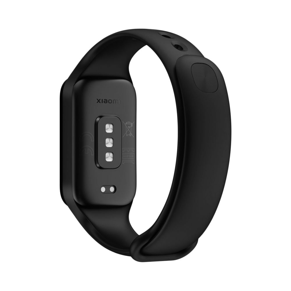 Silikonový řemínek FIXED Silicone Strap pro Xiaomi Smart Band 8 Active, černý