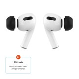 Špunty z paměťové pěny FIXED Plugs Pro pro Apple Airpods Pro/Pro 2, 2 sady, velikost M