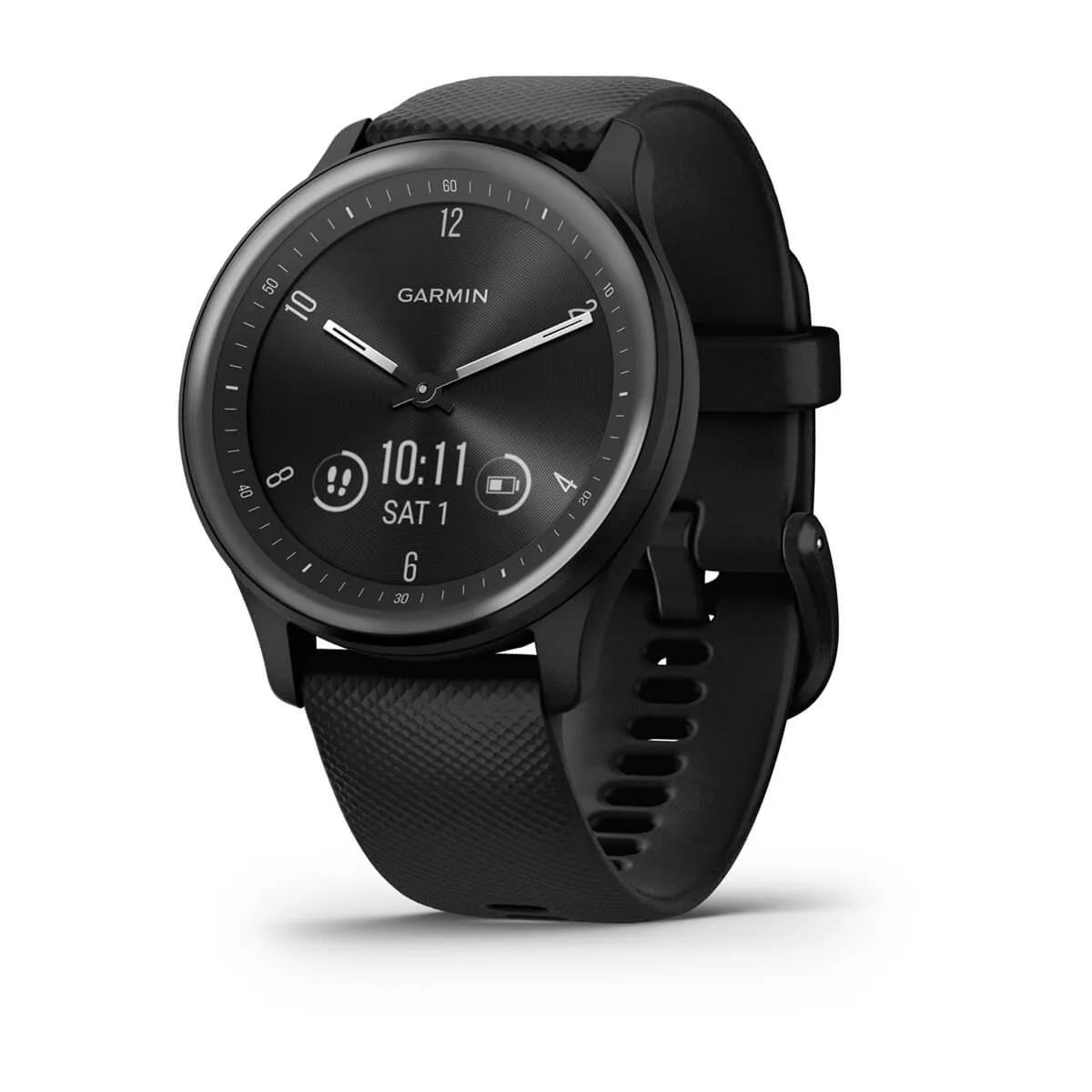 Garmin vívomove® Sport Slate/Black Silicone Band + DOPRAVA ZDARMA