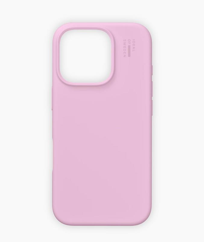 Silikonový ochranný kryt iDeal Of Sweden pro iPhone 16 Pro Max, bubble gum pink