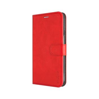 Pouzdro typu kniha FIXED Opus pro Apple iPhone SE (2025), červená