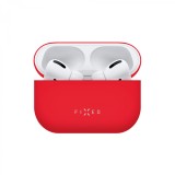 Ultratenké silikonové pouzdro FIXED Silky pro Apple AirPods 4, červená