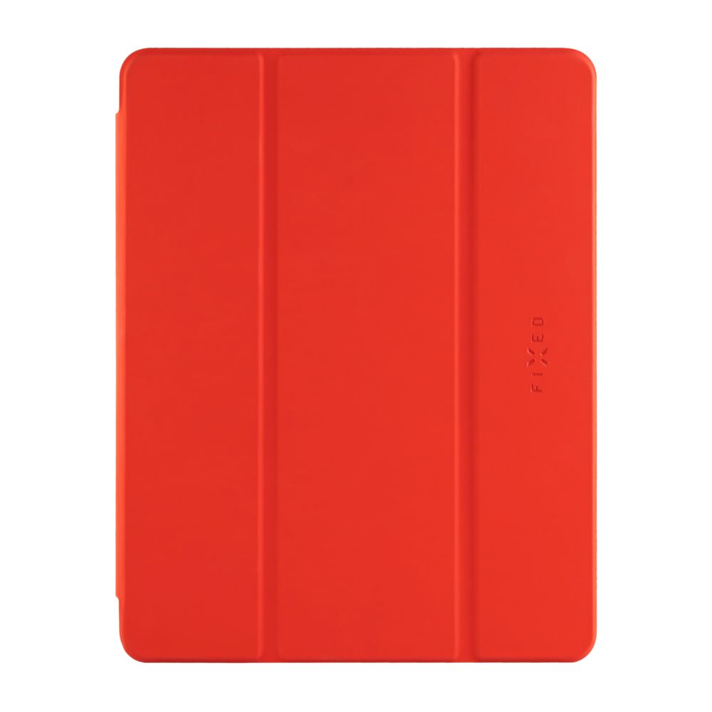 Flipové pouzdro FIXED Padcover pro Apple iPad Air (2020/2022/2024) se stojánkem, červená