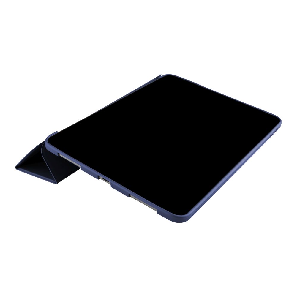 Pouzdro FIXED Padcover pro Apple iPad Air 13" (2024) se stojánkem, podpora Sleep and Wake, modré