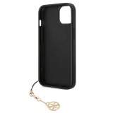 Guess 4G Charm Zadní Kryt pro iPhone 13 Tone on Tone Grey