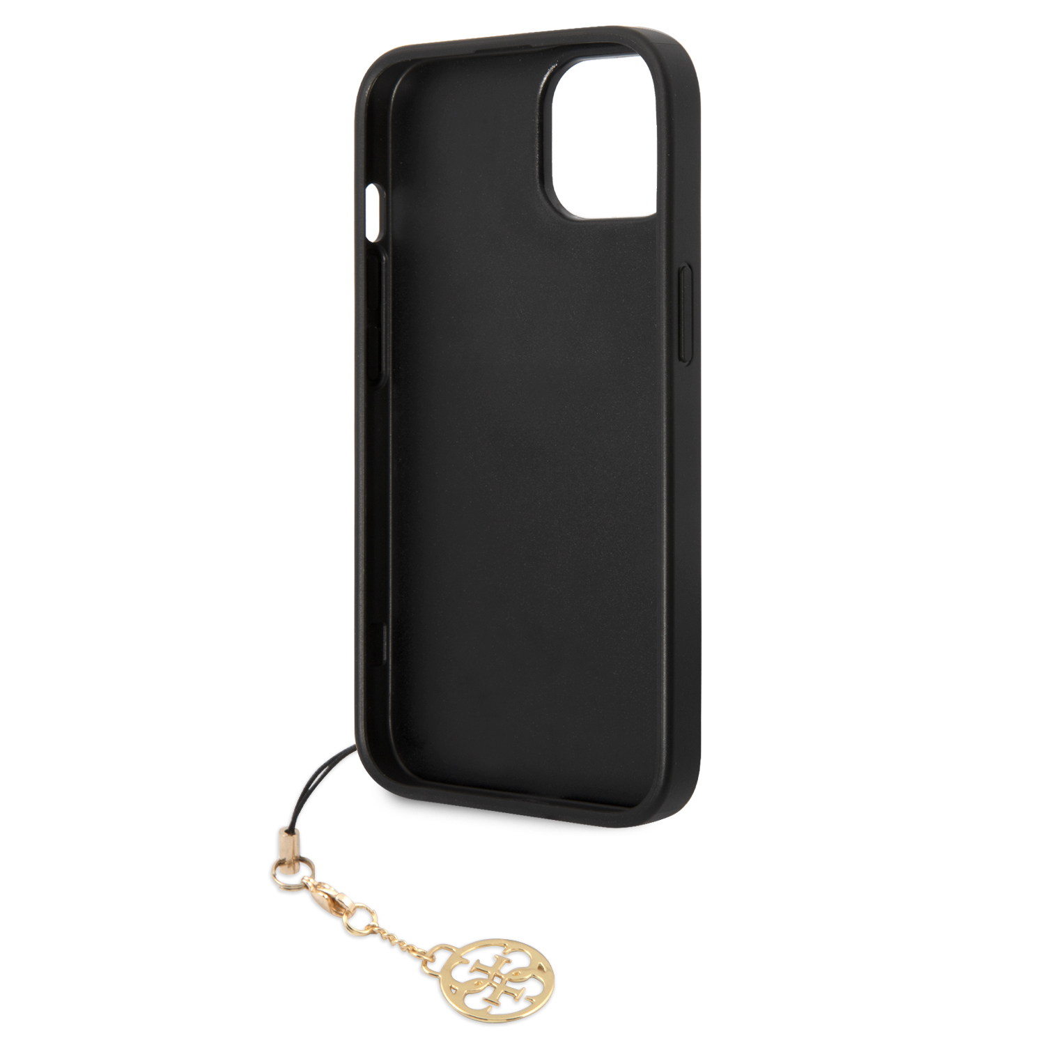 Guess 4G Charm Zadní Kryt pro iPhone 13 Tone on Tone Grey