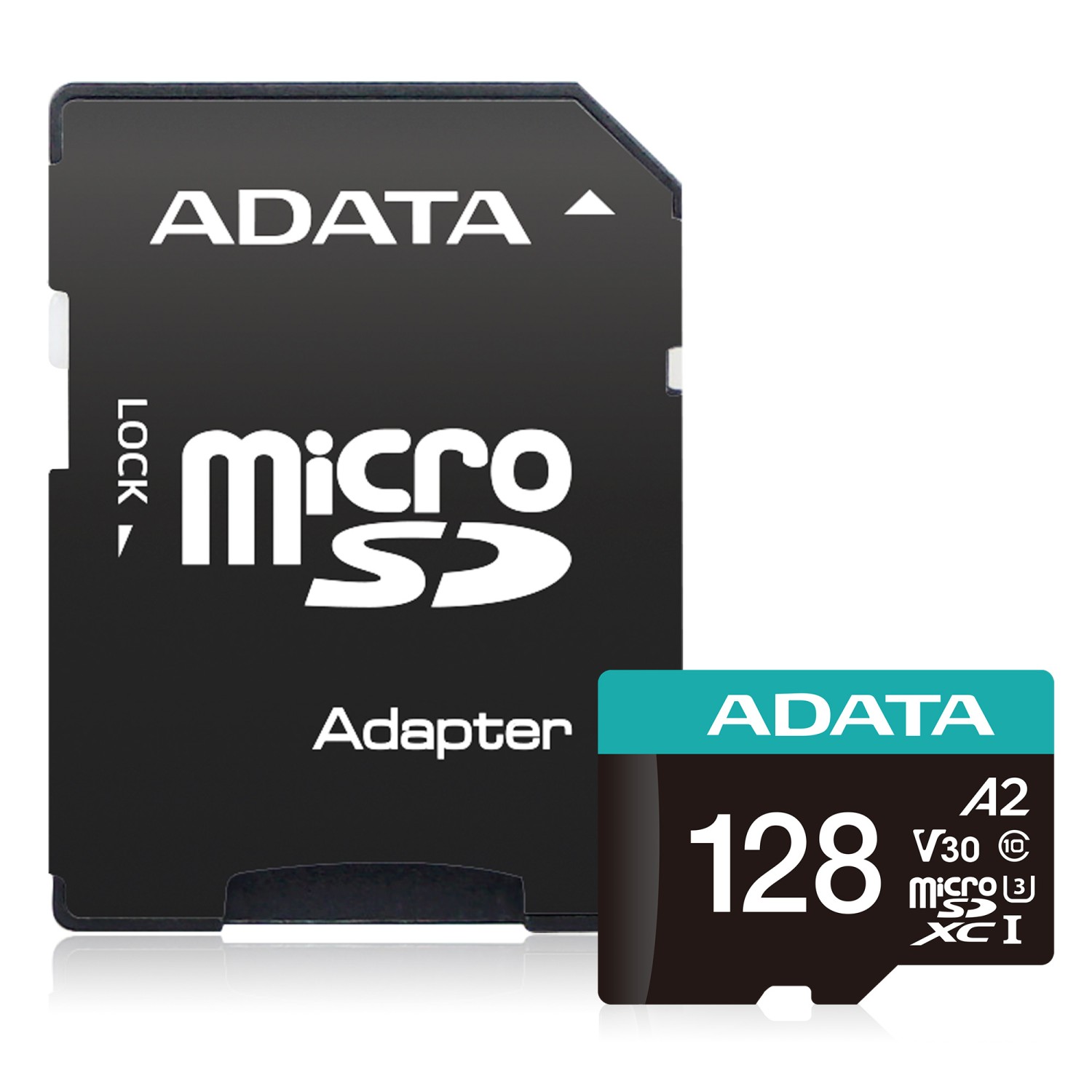 ADATA V30S / micro SDXC / 128GB (UHS-I U3 -Class 10)+ SD Adaptér