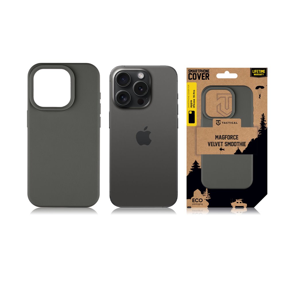 Tactical MagForce Velvet Smoothie Kryt pro Apple iPhone 15 Pro Bazooka