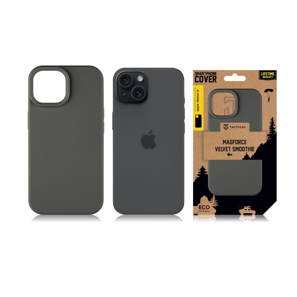 Tactical MagForce Velvet Smoothie Kryt pro Apple iPhone 15 Bazooka