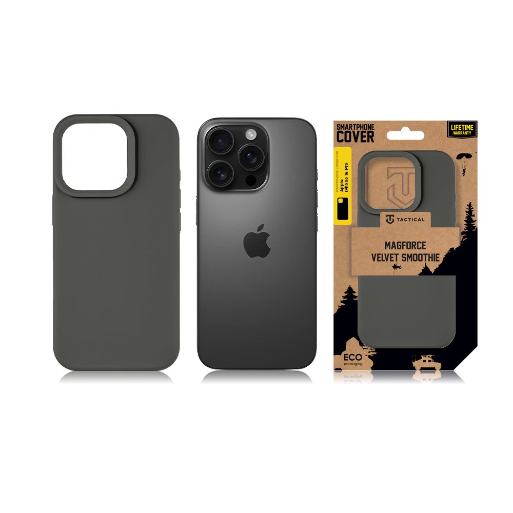 Tactical MagForce Velvet Smoothie Kryt pro Apple iPhone 16 Pro Bazooka