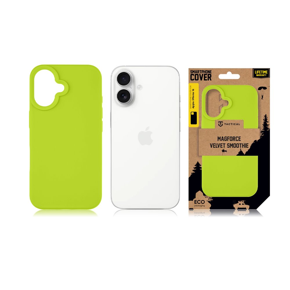 Tactical MagForce Velvet Smoothie Kryt pro Apple iPhone 16 Avocado