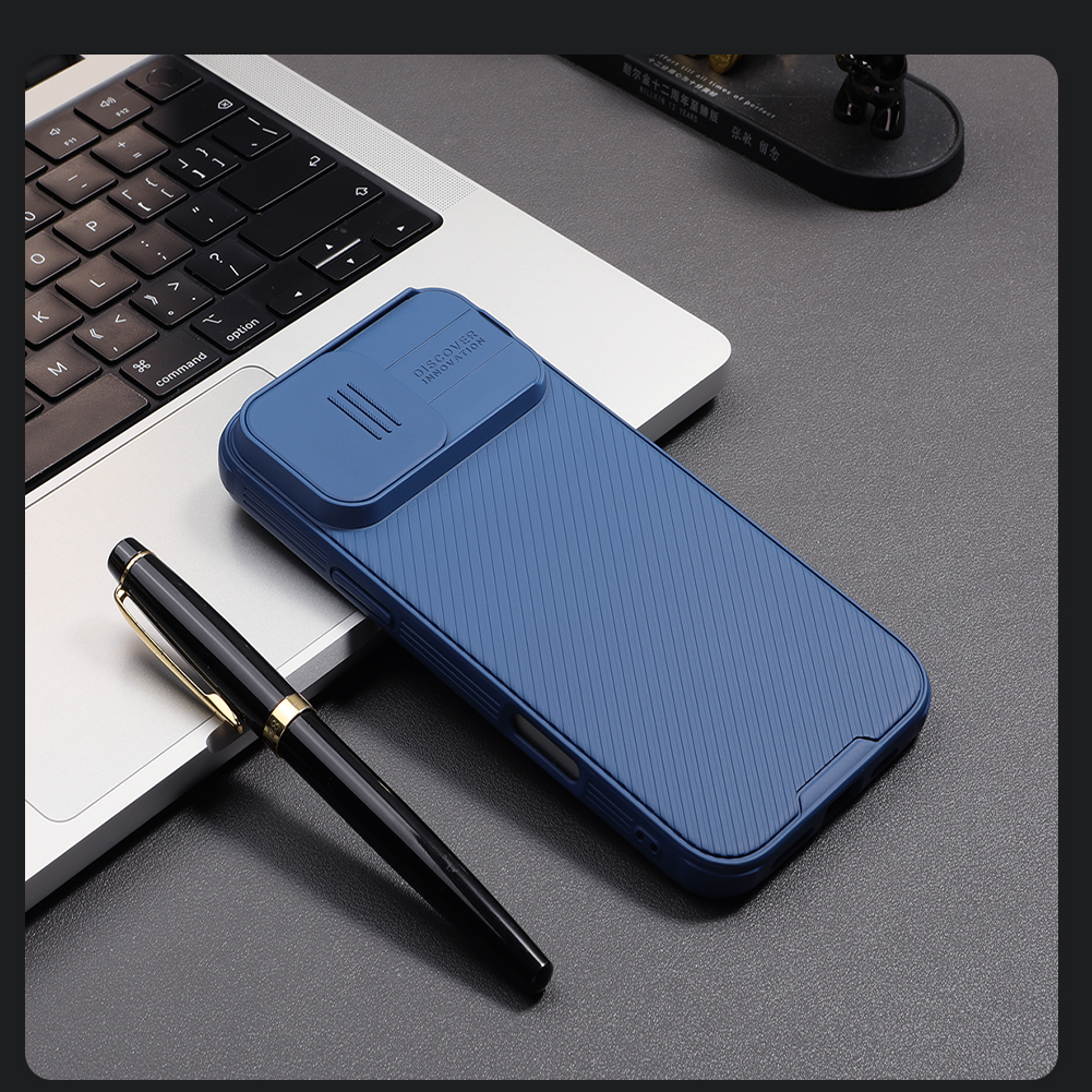 Nillkin CamShield PRO Zadní Kryt pro Apple iPhone 16 Pro Max Blue