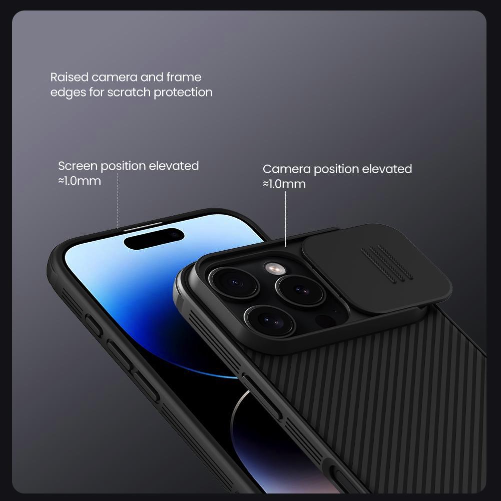 Nillkin CamShield PRO Magnetic Zadní Kryt pro Apple iPhone 16 Pro Black