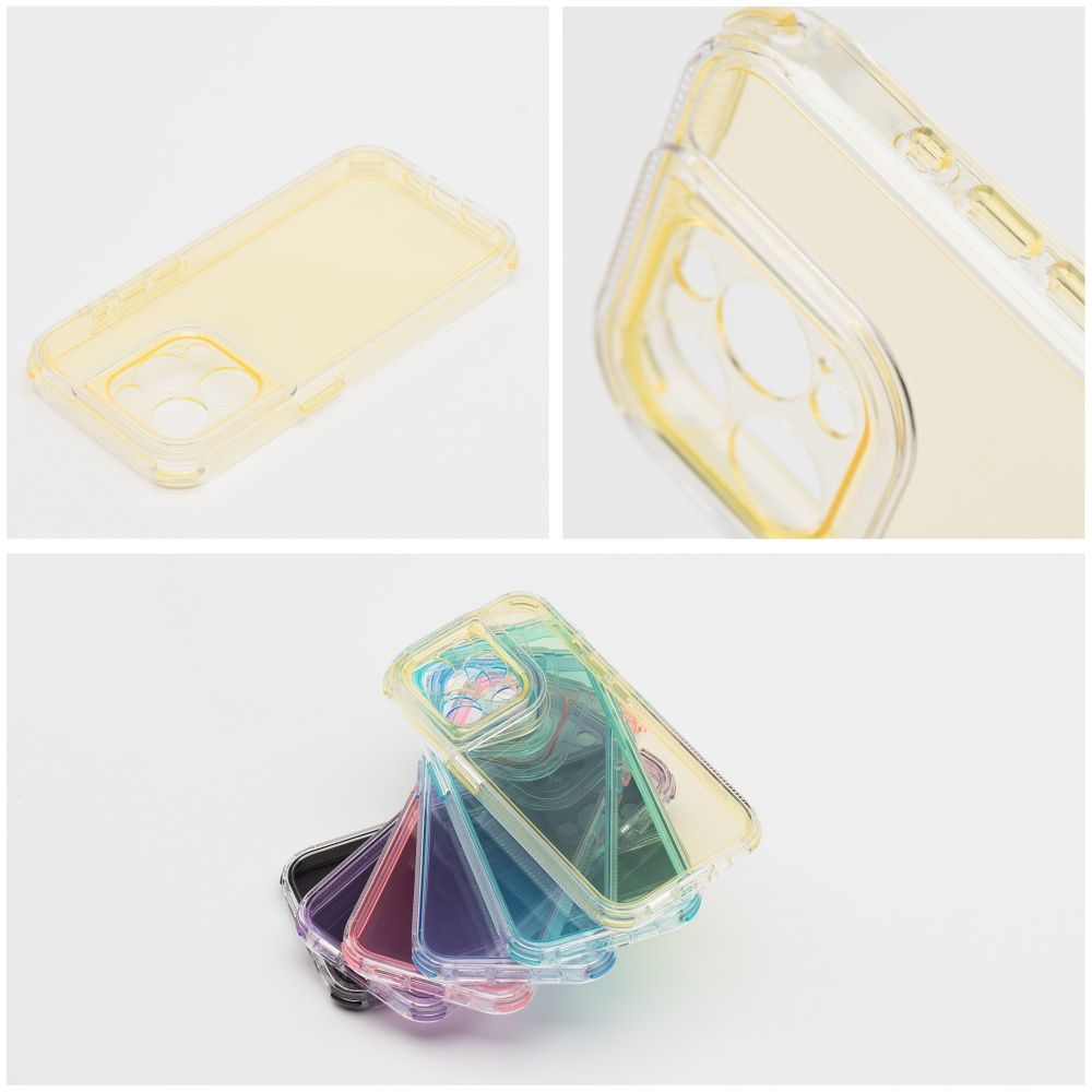 MATRIX CLEAR Case for IPHONE 13 Pro yellow