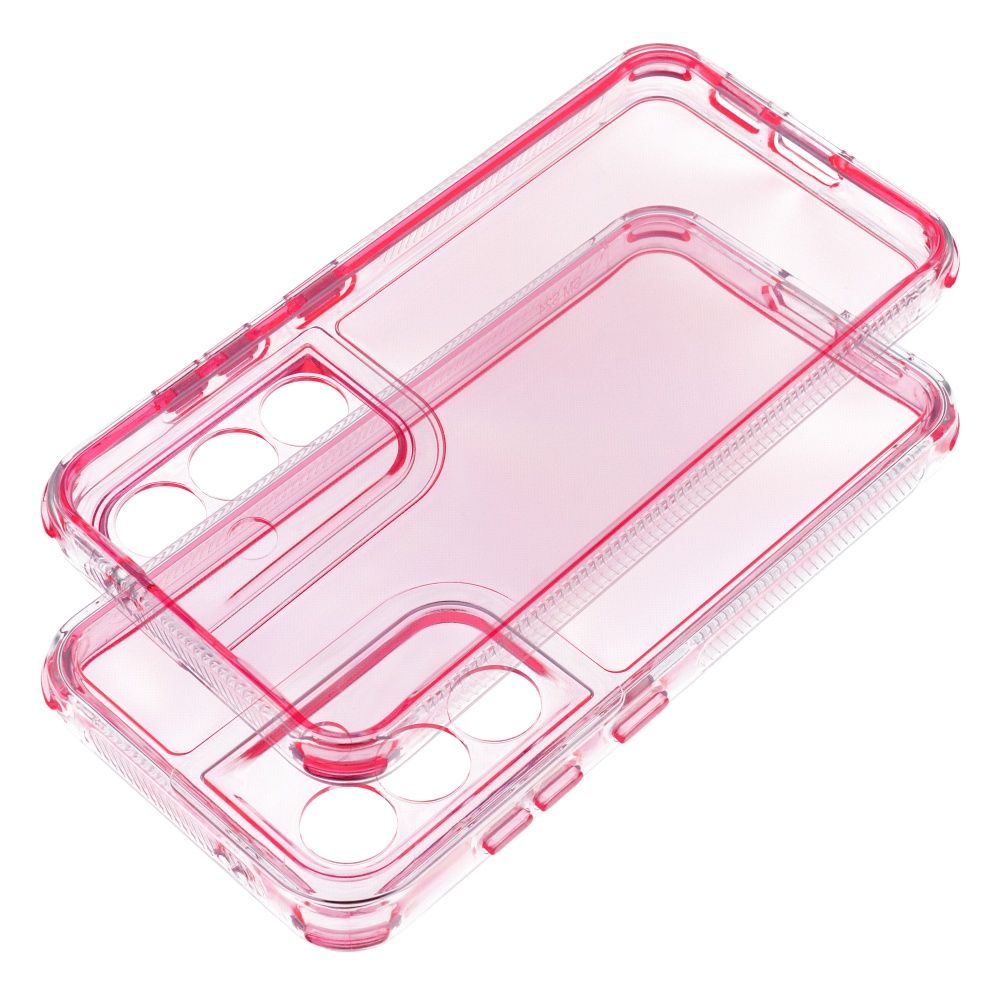 Zadní kryt MATRIX CLEAR Case pro Samsung Galaxy A25 5G, růžová