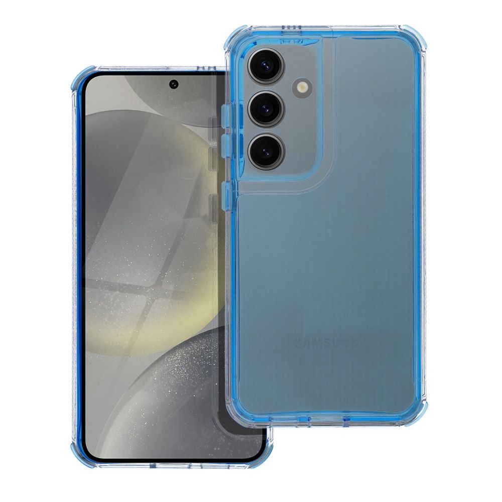 MATRIX CLEAR Case for SAMSUNG A25 5G blue