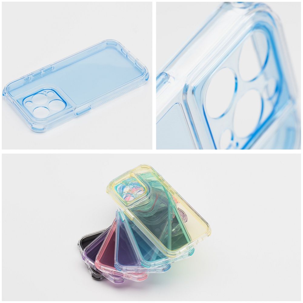 MATRIX CLEAR Case for IPHONE 13 Pro blue