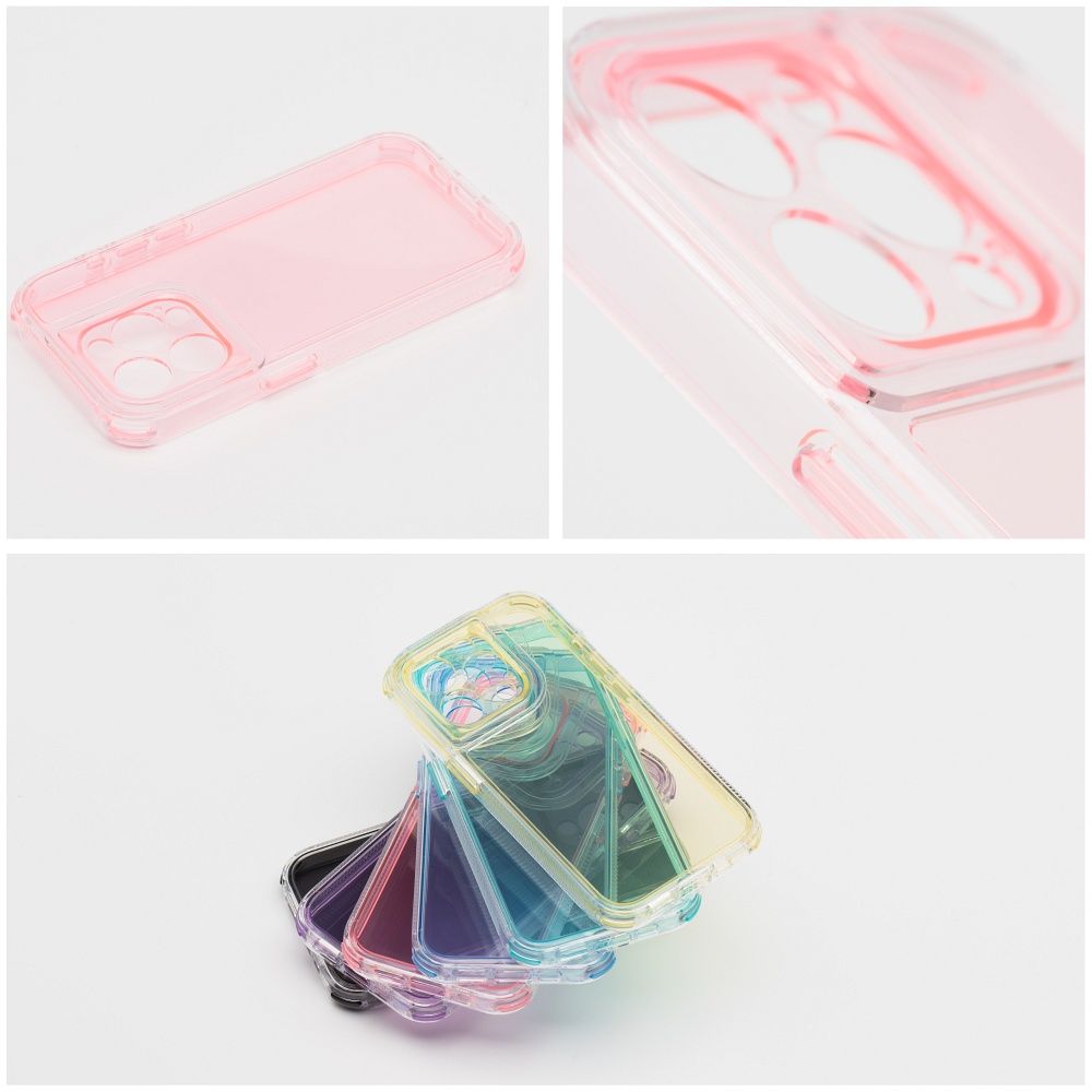 MATRIX CLEAR Case for IPHONE 15 Pro powder pink