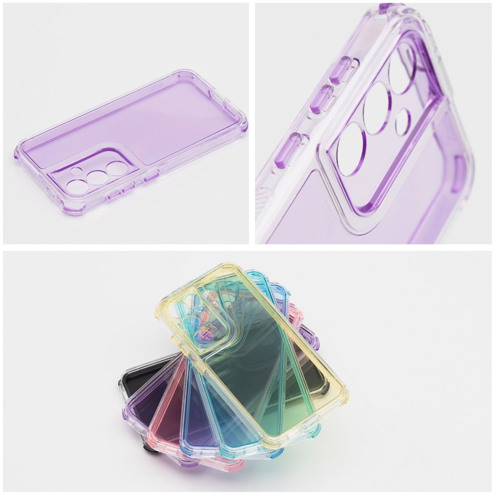 MATRIX CLEAR Case for SAMSUNG A55 5G light violet