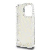 Karl Lagerfeld IML Electroplated Repeated Logo Zadní Kryt pro iPhone 16 Pro Max Gold