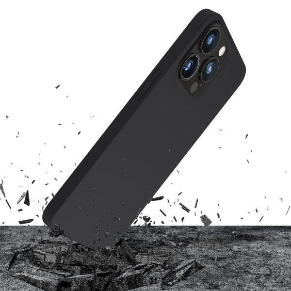 Ochranný kryt 3mk Hardy Silicone MagCase pro Apple iPhone 16 Pro, graphite