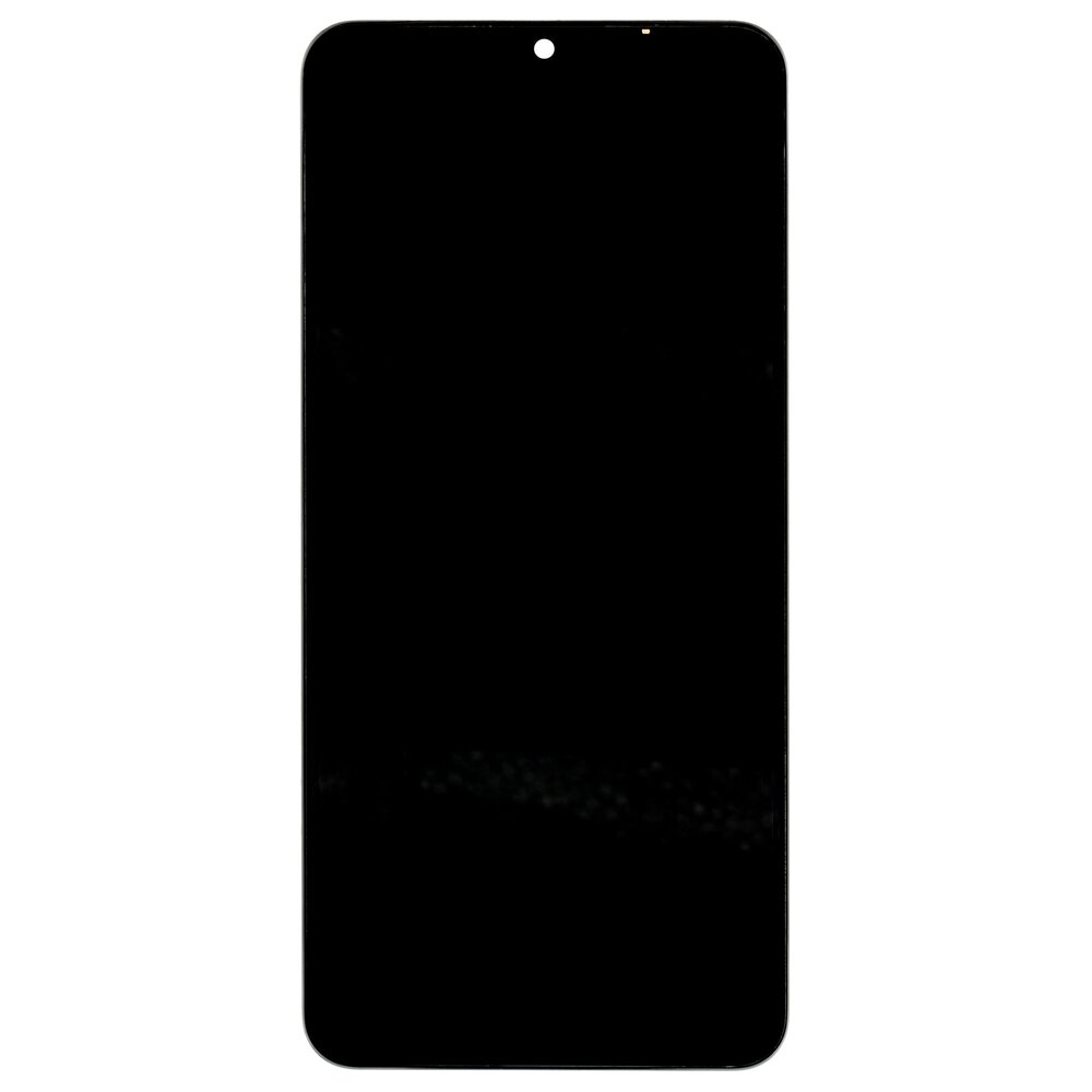 LCD + dotyk + přední kryt pro Realme Note 50, black (Service Pack)