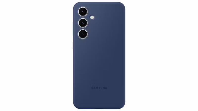 Silikonový zadní kryt pro Samsung Galaxy S24 FE EF-PS721CLEGWW světle modrý