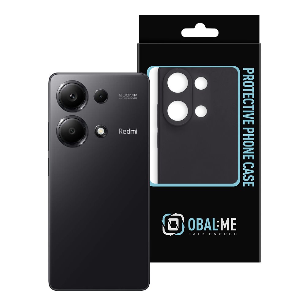 OBAL:ME Matte TPU Kryt pro Xiaomi Redmi Note 13 Pro 4G Black