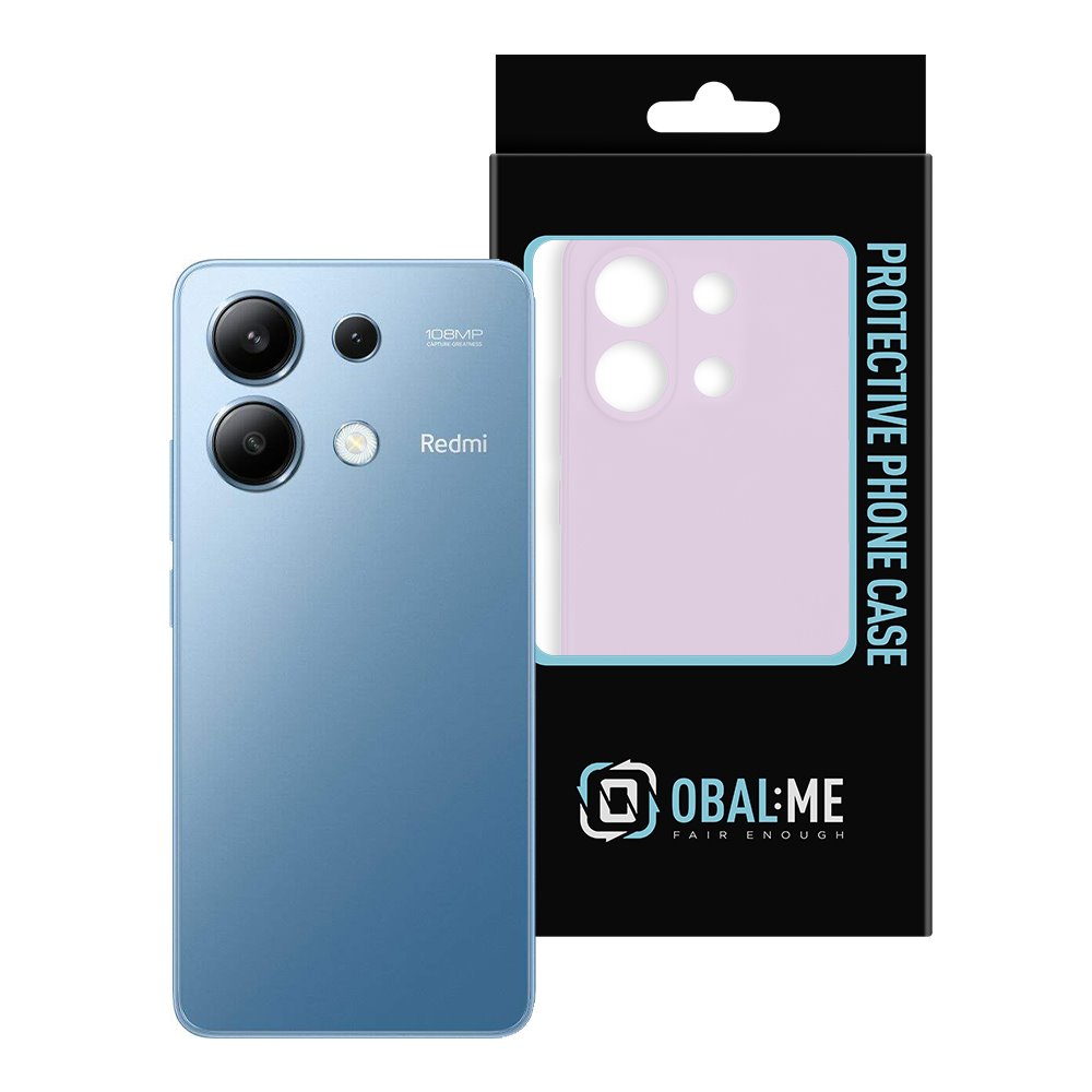 OBAL:ME Matte TPU Kryt pro Xiaomi Redmi Note 13 4G Purple