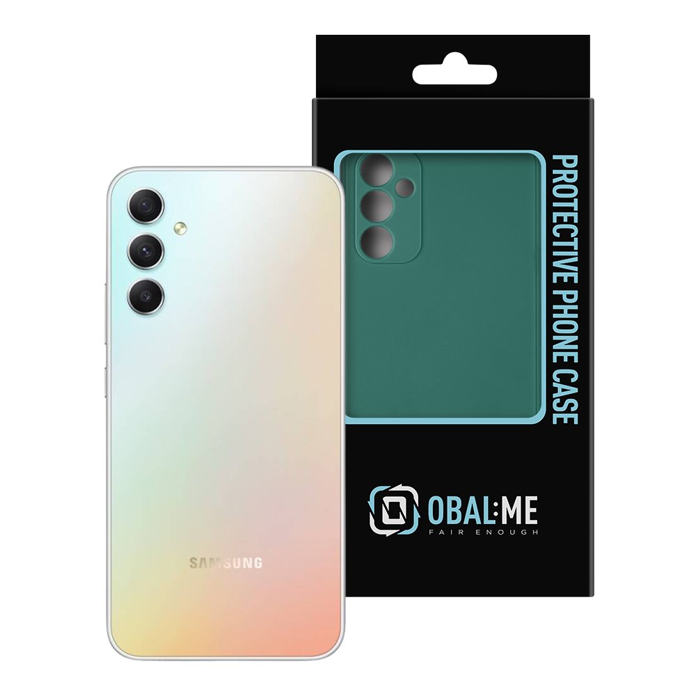 OBAL:ME Matte TPU Kryt pro Samsung Galaxy A34 5G Dark Green