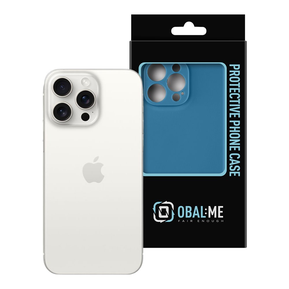 OBAL:ME Matte TPU Kryt pro Apple iPhone 15 Pro Max Dark Blue