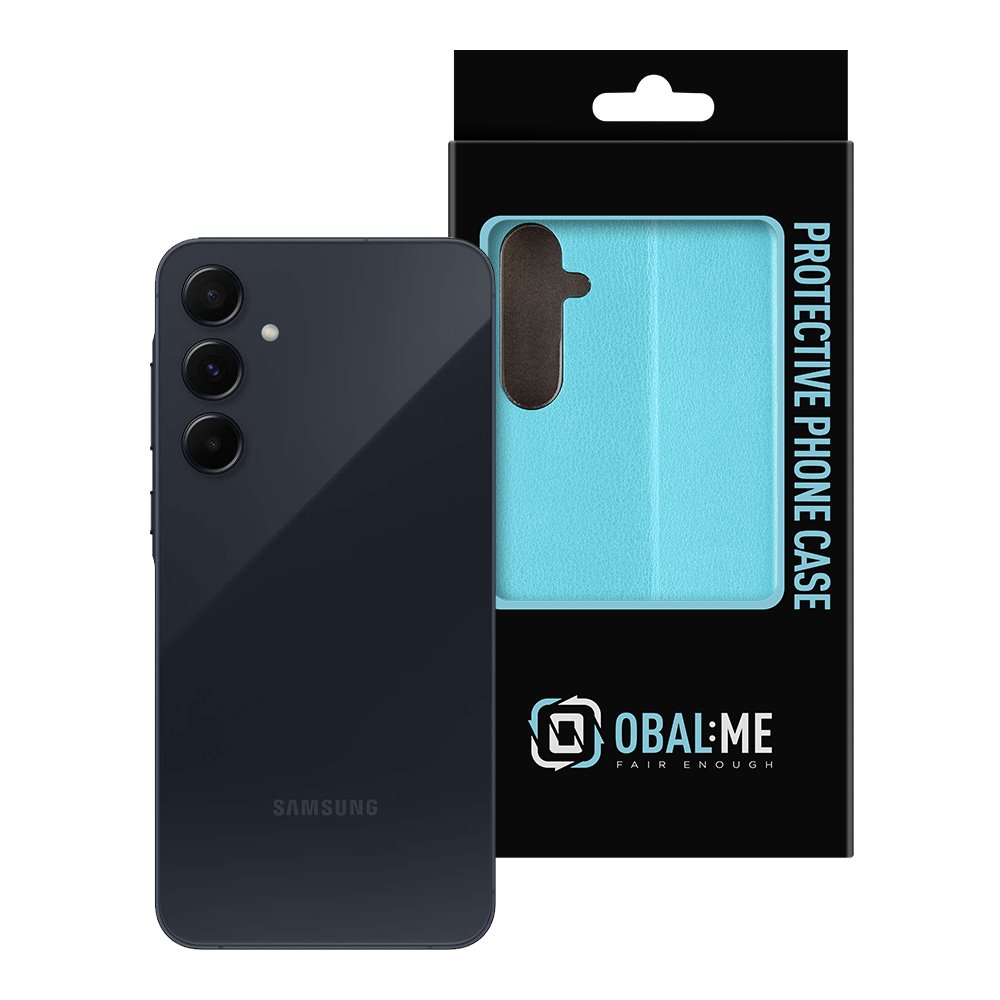 OBAL:ME Book Pouzdro pro Samsung Galaxy A55 5G Sky Blue