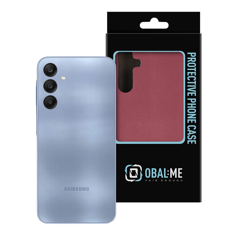 OBAL:ME Book Pouzdro pro Samsung Galaxy A25 5G Wine Red