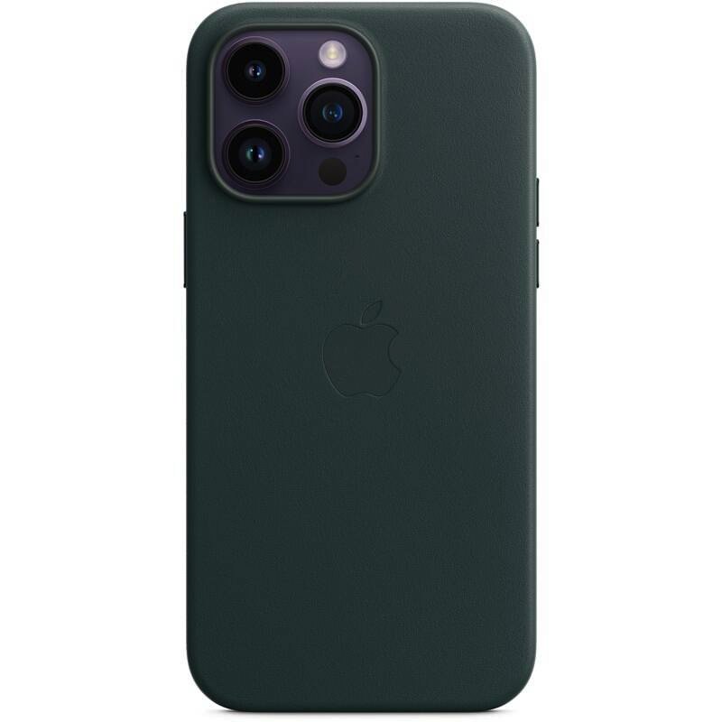 Apple kožený kryt MPPN3FE/A vč. Magsafe pro Apple iPhone 14 Pro Max, forest green