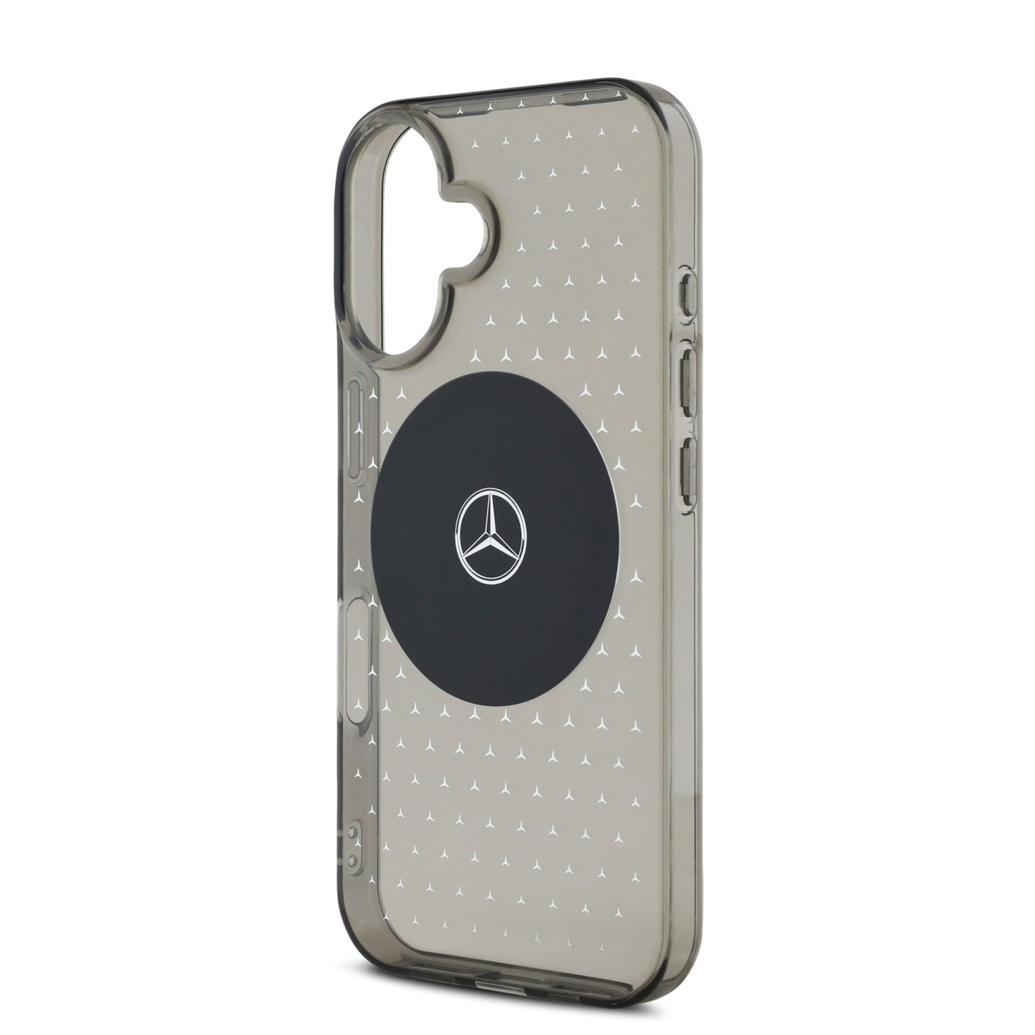 Mercedes PC/TPU Star Pattern MagSafe Zadní Kryt pro iPhone 16 Plus Black