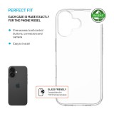 TPU gelový kryt FIXED ReStory AntiUV pro Apple iPhone 16, čirý