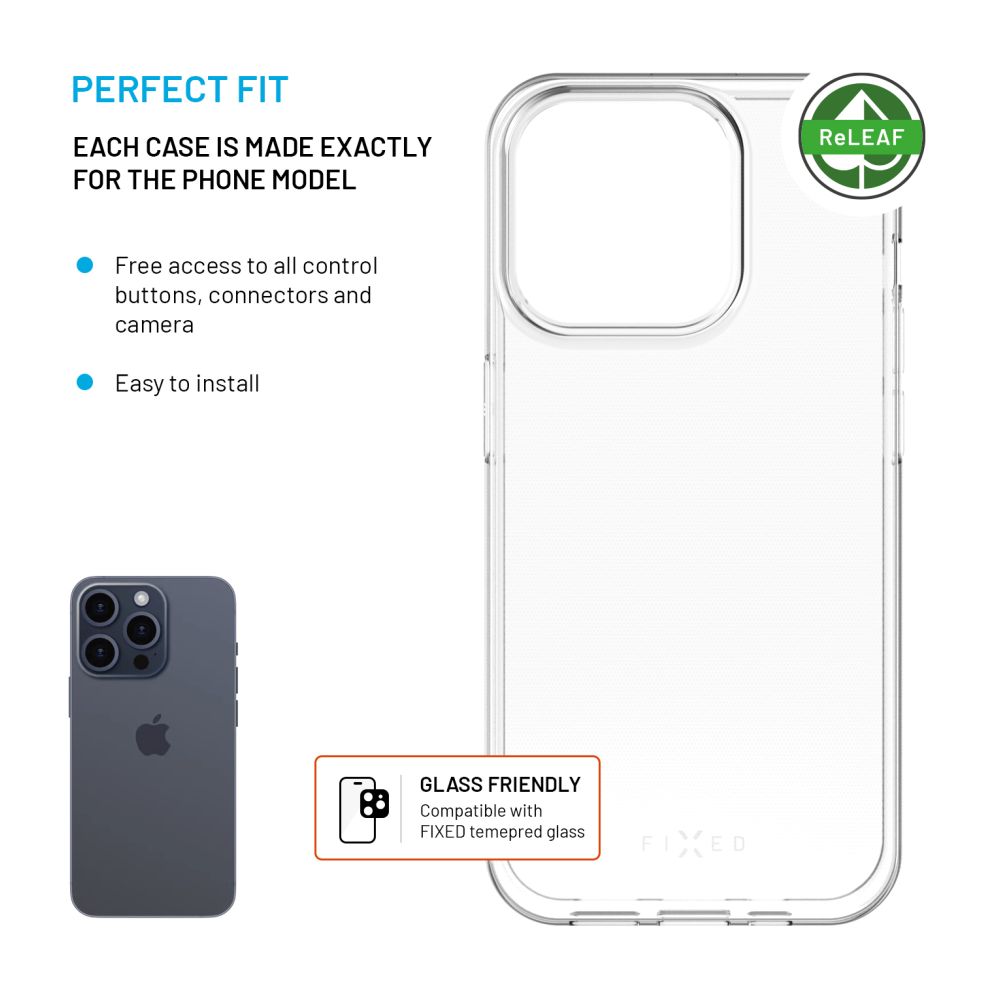 TPU gelový kryt FIXED ReStory AntiUV pro Apple iPhone 11, čirý