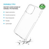 TPU gelový kryt FIXED ReStory AntiUV pro Apple iPhone 15 Pro Max, čirý