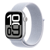 Apple Watch Series 10 GPS 42mm Silver Aluminium / Blue Cloud Sport Loop 