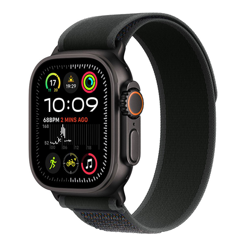 Apple Watch Ultra 2 GPS + Cellular 49mm Black Titanium / Black Trail Loop - M/L