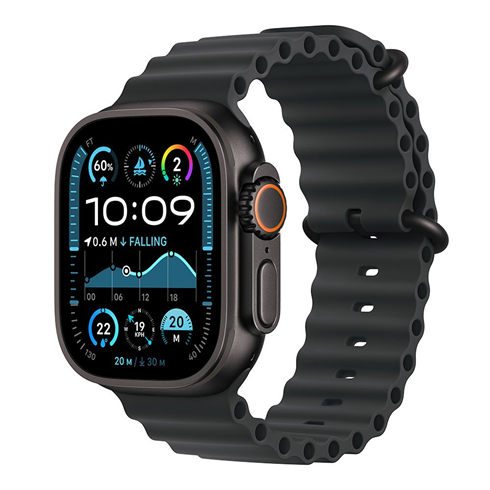 Apple Watch Ultra 2 GPS + Cellular 49mm Black Titanium / Black Ocean Band 