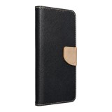 FANCY Book case for XIAOMI Redmi 14c black / gold